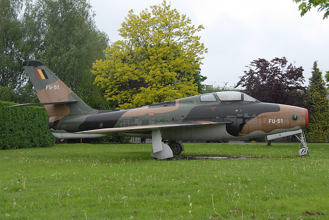 FU-51 F-84F Belgian Air Force