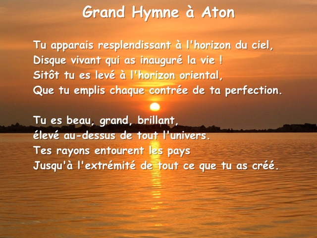 Grand hymne à Aton