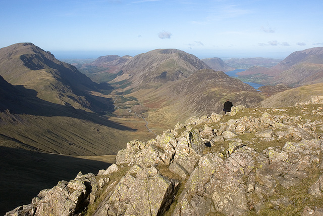 Ennerdale and Buttermere From Green Gable