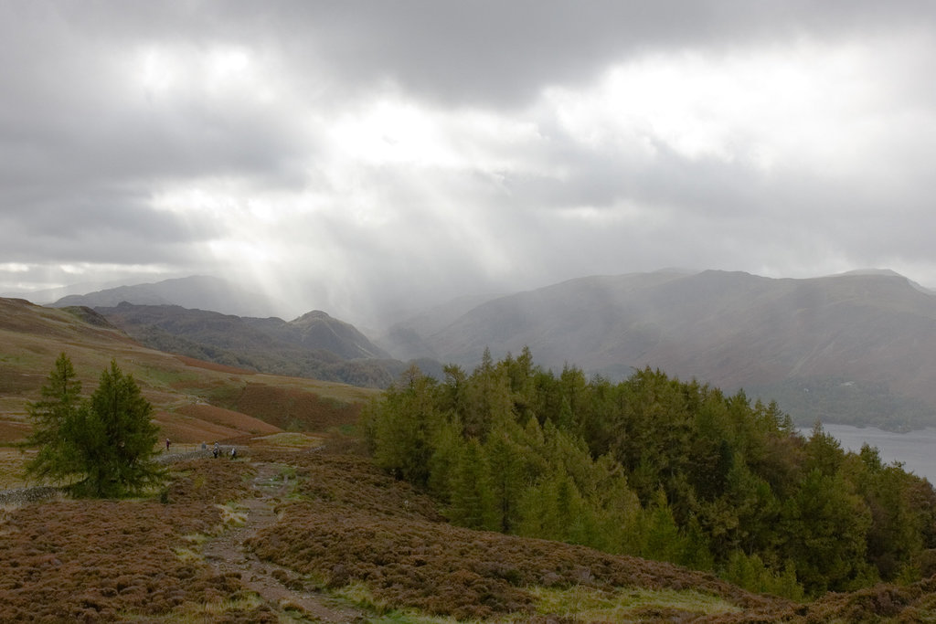 Shower over Borrowdale
