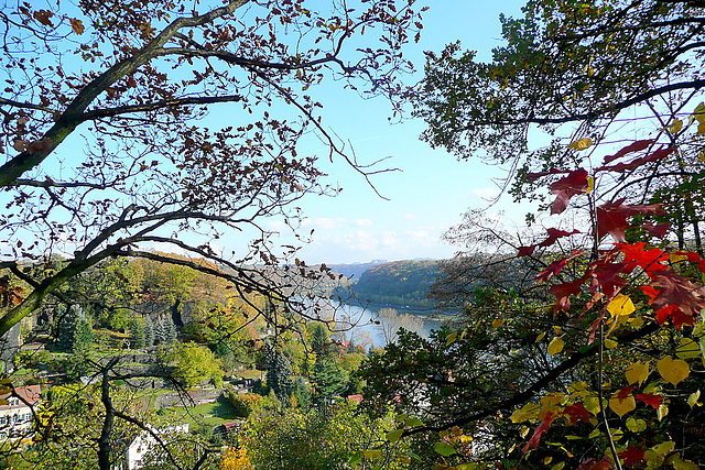 Spaziergang am Burglehnpfad mit Canalettoblick