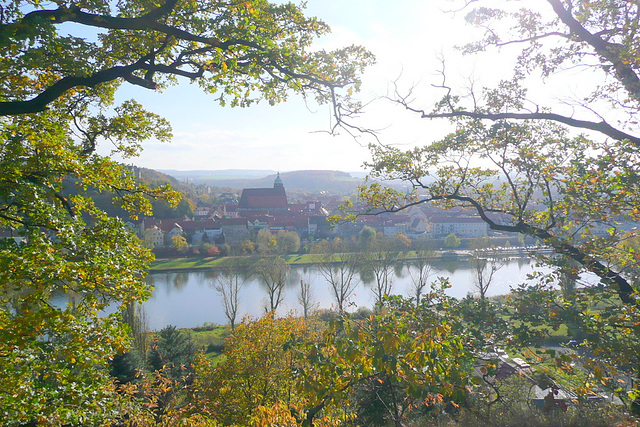 Spaziergang am Burglehnpfad mit Canalettoblick