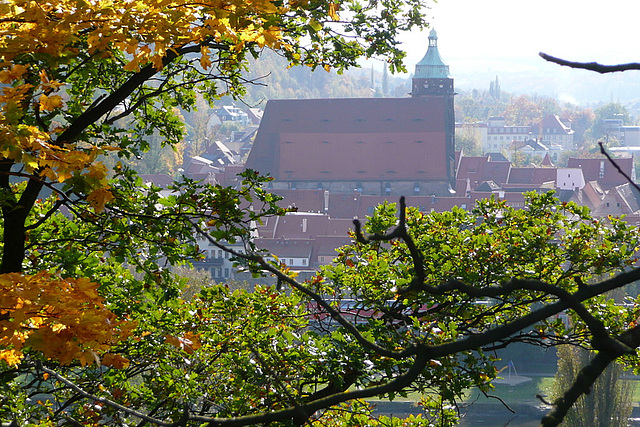 Spaziergang am Burglehnpfad mit Canalettoblick