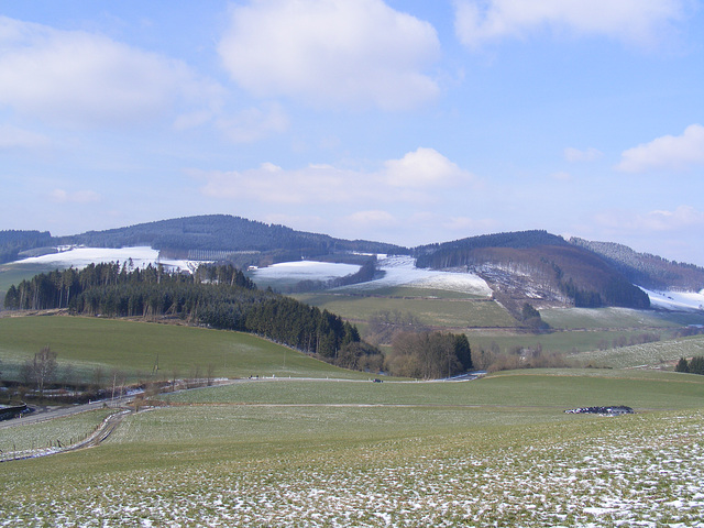 Sauerland im März