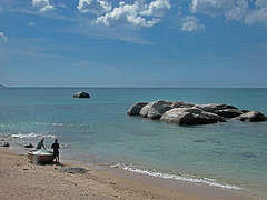 Cana beach  near Nha Trang