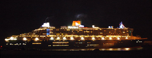 Queen Mary 2 am 29.07.08