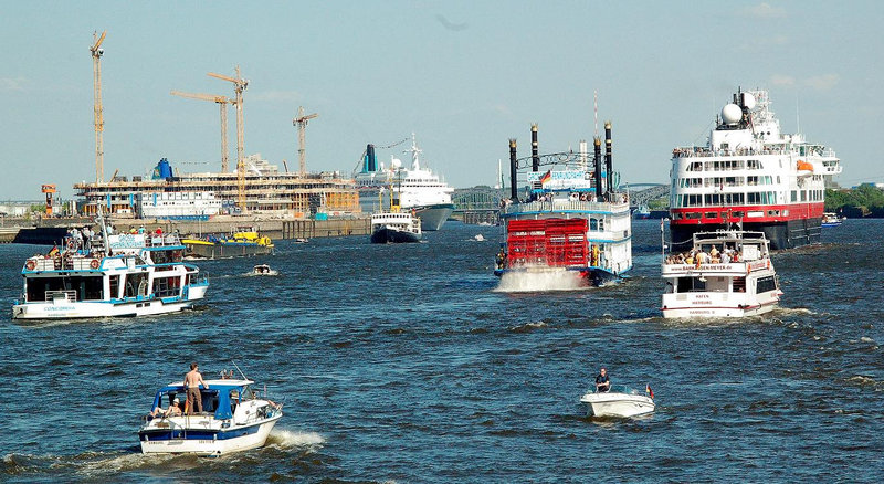 Schlepperballett in Hamburg 2008