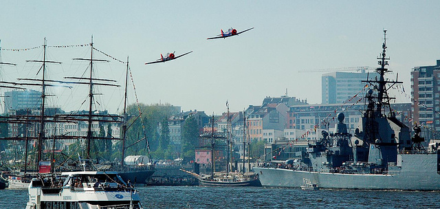 Schlepperballett in Hamburg 2008