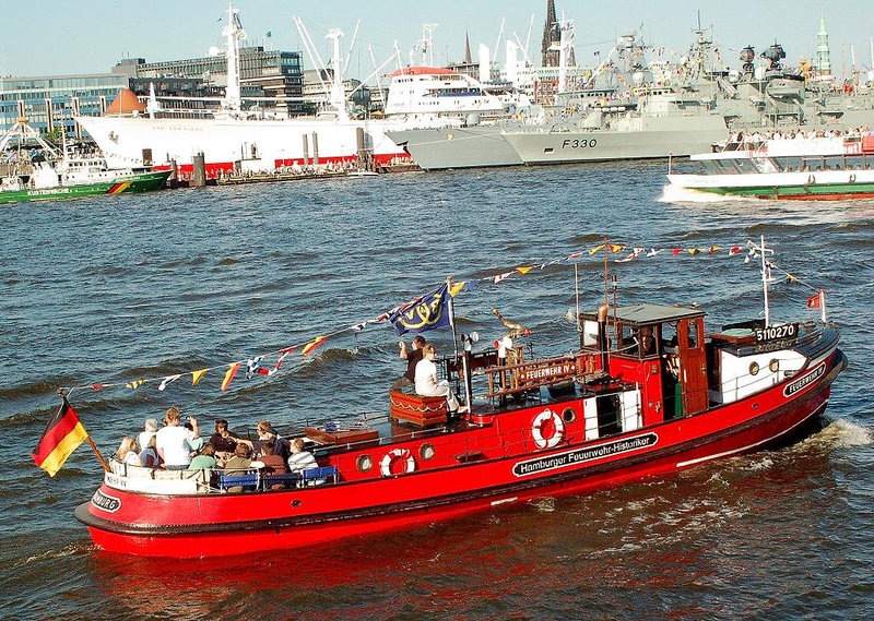 Schlepperballett in Hamburg 2008
