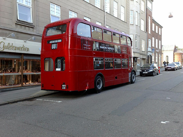 London doubledecker bus - in Denmark!