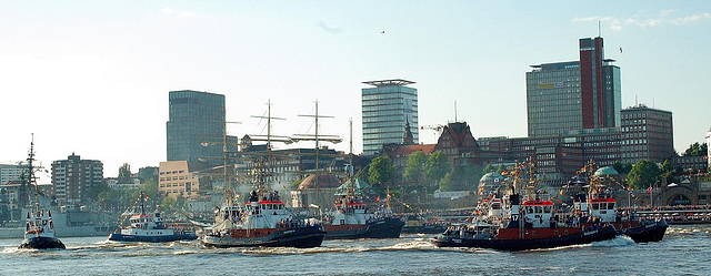 Schlepperballett 2008 in Hamburg