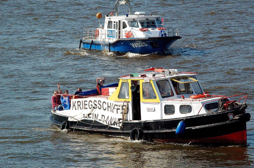 Einlaufparade 2008 in Hamburg