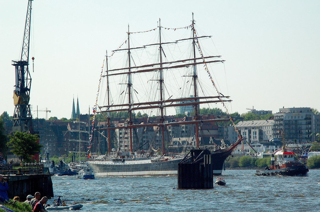 Einlaufparade 2008 in Hamburg