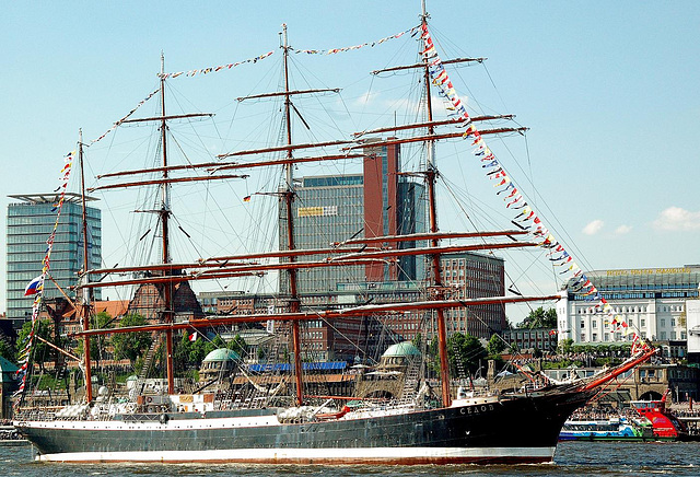 Einlaufparade 2008 in Hamburg