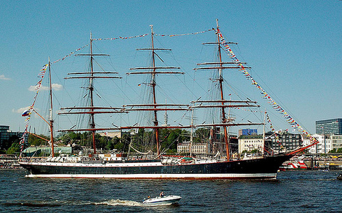 Einlaufparade 2008 in Hamburg