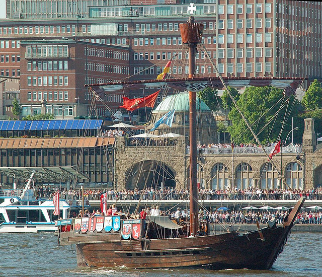 Einlaufparade 2008 in Hamburg