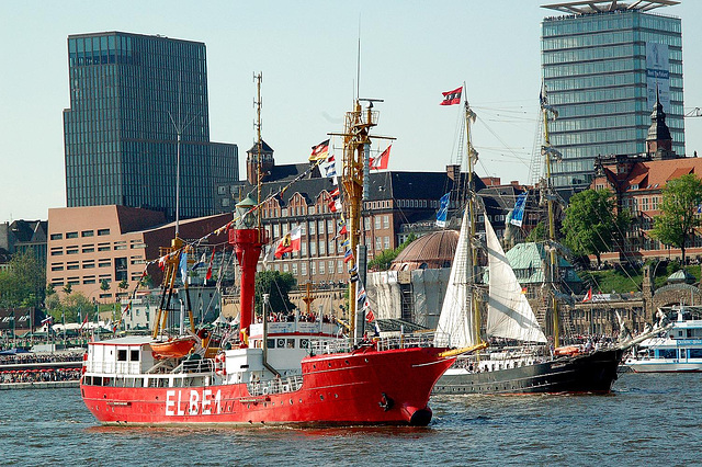 Einlaufparade 2008 in Hamburg