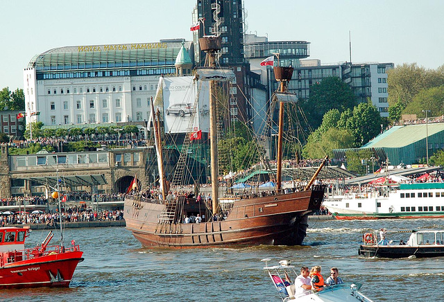 Einlaufparade 2008 in Hamburg