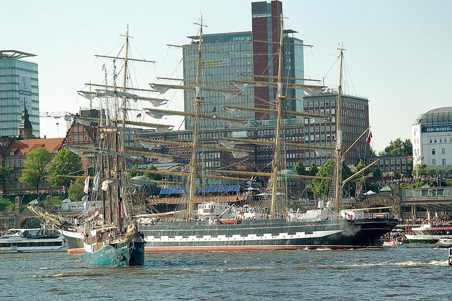 Einlaufparade 2008 in Hamburg