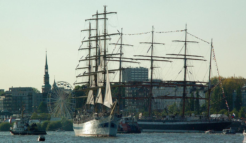 Einlaufparade 2008 in Hamburg