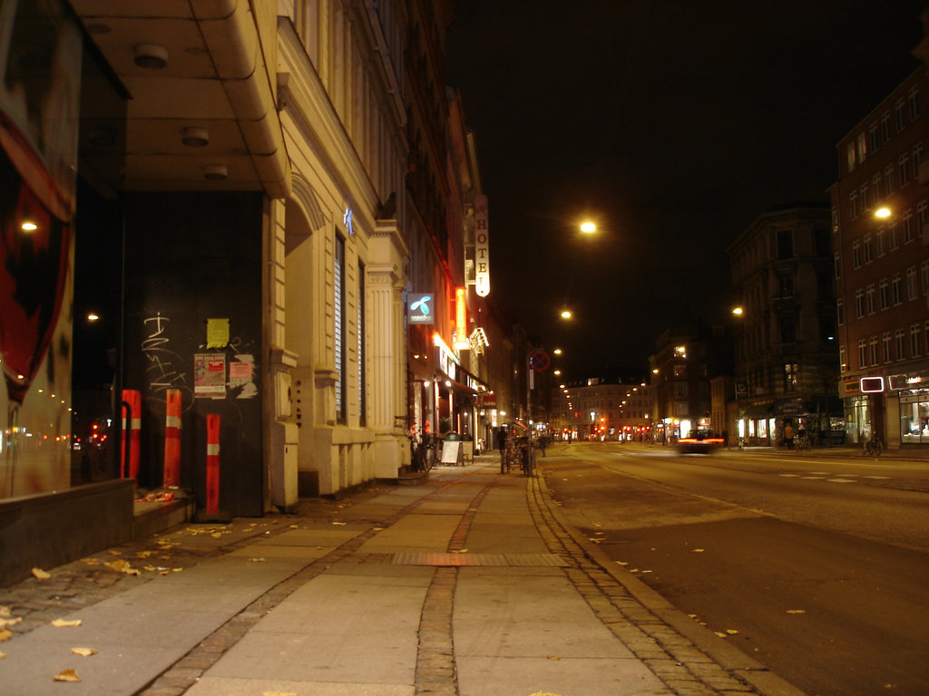 Copenhague-  Evening mist / Brouillard nocturne fakta-  19 Octobre 2008