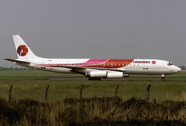 N1807 DC-8-62CF Hawaiian Air