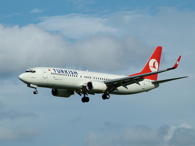 TC-JGF B737-8F2 Turkish Airlines