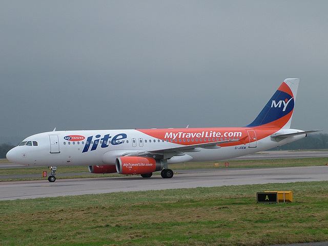 G-JOEM A320 MyTravel Lite