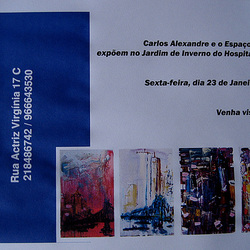 Carlos Alexandre & Espaço AmArte Painting Exhibition