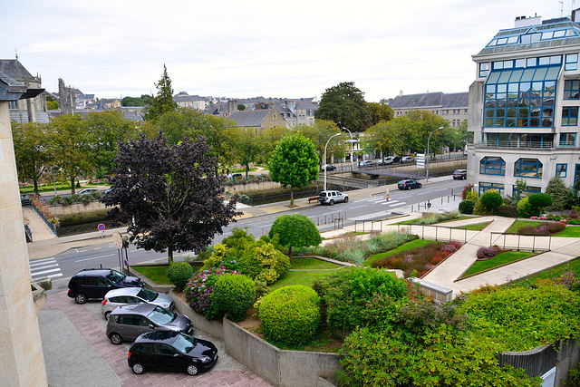 Quimper 2014 – View from the hotel room