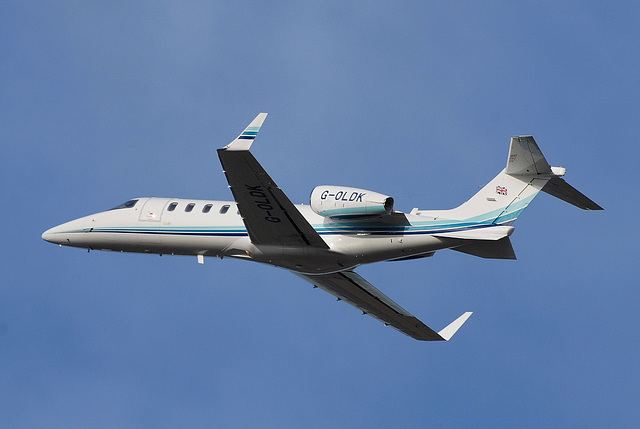 G-OLDK Learjet 45 Air Partner