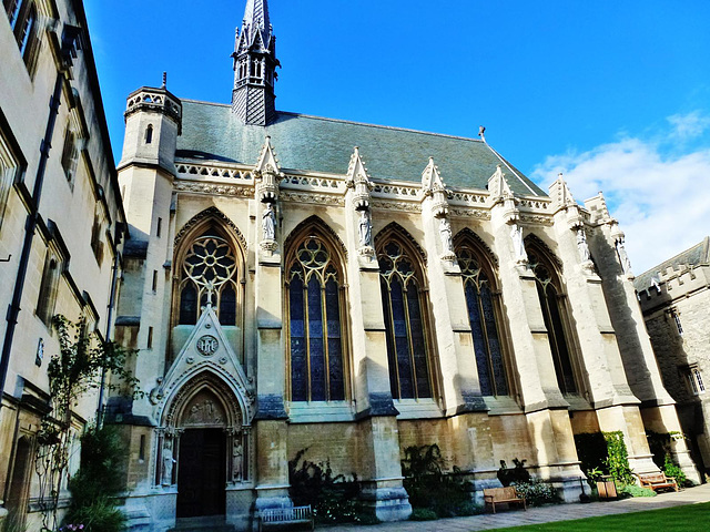 exeter college chapel, oxford