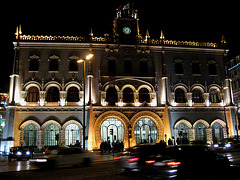 Lisboa, Railway Station of Rossio (downtown)