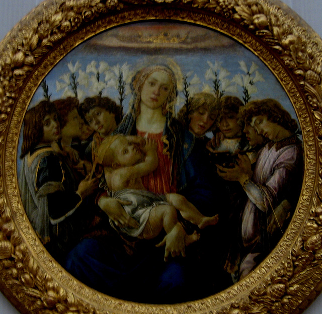 Berlin, Gemäldegalerie, Our Lady - painting (2)