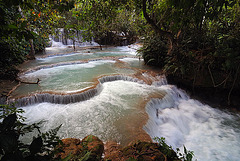 In the park of Kuang Xi terrain