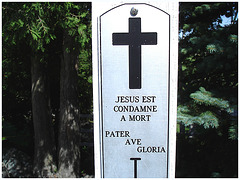 Notre-Dame de Fatima / Station I - Bas du fleuve. Québec. CANADA . 22 juillet 2005.