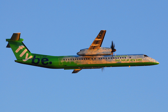 G-JEDP Dash 8-400 FlyBE