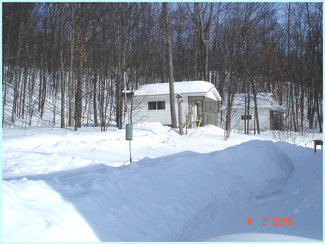 La Source- Lachute- Québec, Canada - 4 février 2008.