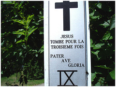 Notre-Dame de Fatima-  Station  IX / Bas du fleuve. Québec. CANADA - 22 juillet 2005.