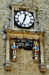 st.martin's church tower, carfax, oxford