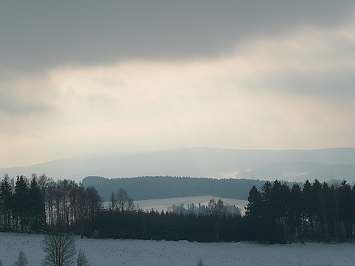 Winter im Erzgebirge