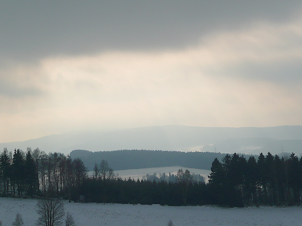 Winter im Erzgebirge