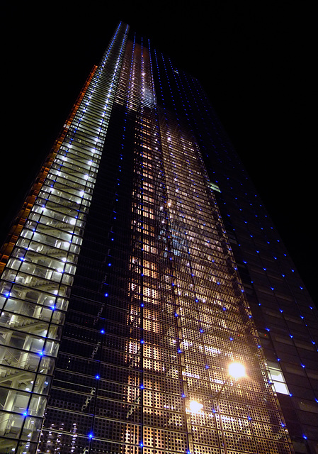 London office block at night 1