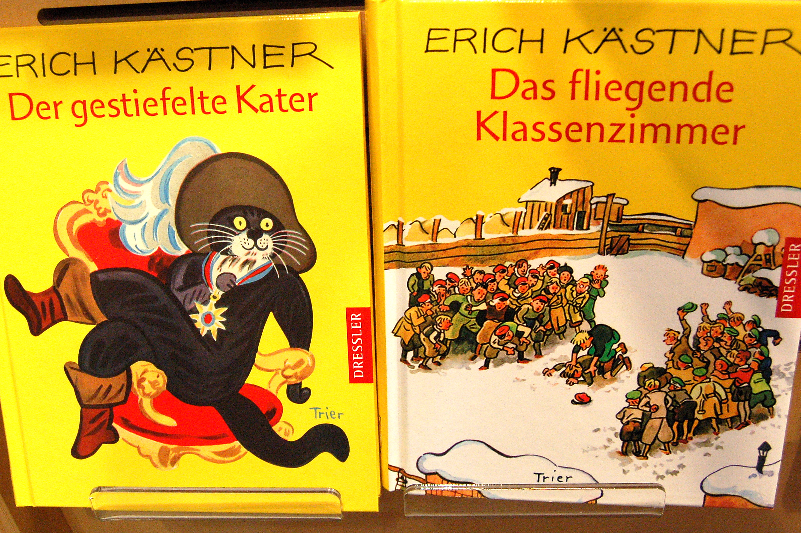 Grimmfabelo: Virkato kun botoj + "La fluganta klasĉambro de Kästner