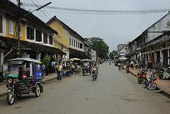 Sisavangvong Rd. in Luang Prabang