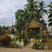 In the comprise of the Wat Xieng Thong