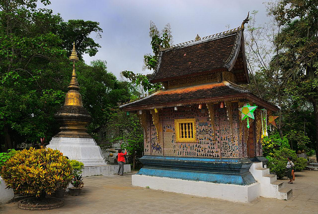 Small Chapel in the Wat Xiang Thong