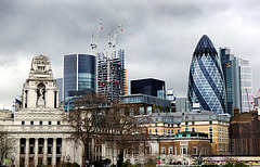 London skyline from Tower of London