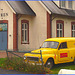 Fyren and yellow Volvo / Volvo jaune - Båstad, Sweden- October 21th 2008