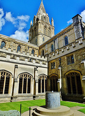 cloisters, christ church cathedral, oxford